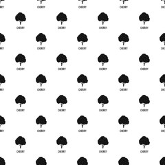 Poster - cherry pattern seamless vector repeat geometric for any web design