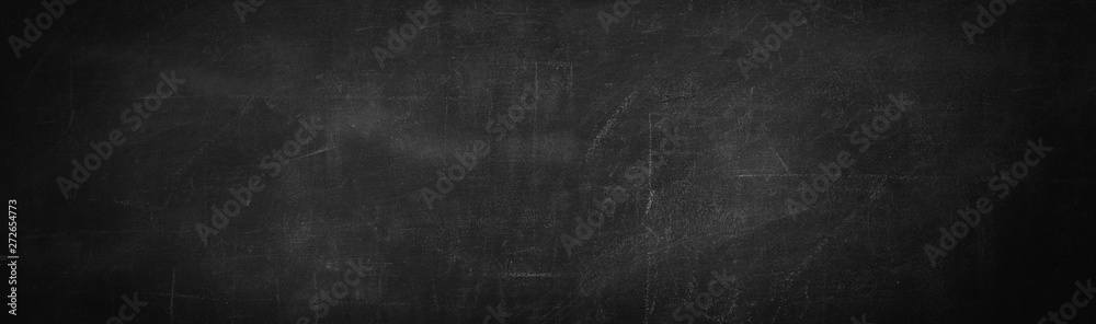 dark and black chalk board background - obrazy, fototapety, plakaty 