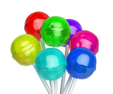 Group Of Colorful Lollipops