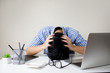 © PBXStudio - Portrait of asian people are stressed out of work.
