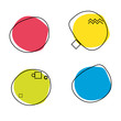 Balls. Abstraction. Buttons. Design