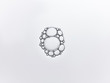 © PALASTIQUE - Group of clear bubbles stuck together