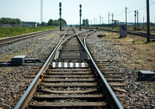 Railroad Switch Teel Travel Line Way