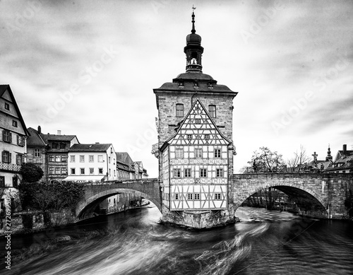 Old Cityhall in the old town of Bamberg, Germany