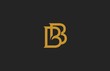 Elegant BB Letter Linked Monogram Logo Design