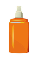 Sticker - cosmetic spray jar icon cartoon