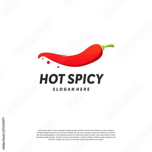 Hot Chili Logo Designs Vector Spicy Pepper Logo Template Buy