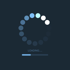 Load bar for mobile apps
