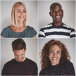 © Flamingo Images - Collage of a group of diverse entrepreneurs smiling