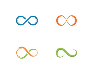 Infinity logo Vector Logo template