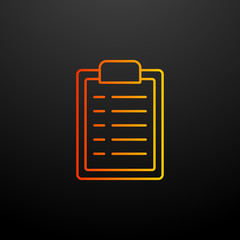 Aufkleber - Contract nolan icon. Elements of global logistics set. Simple icon for websites, web design, mobile app, info graphics
