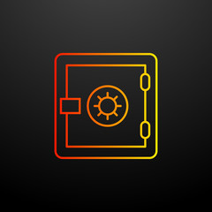 Poster - deposit nolan icon. Elements of insurance set. Simple icon for websites, web design, mobile app, info graphics