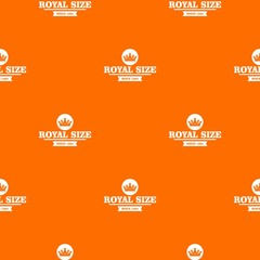 Wall Mural - Monarch king pattern vector orange for any web design best