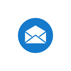 Aufkleber - email icon. envelope icons in modern design style for web site and mobile app vector illustration. e