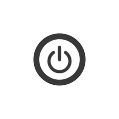 Poster - Power Button Icon. On/Off switch symbol in modern style for web site and mobile app Vector Illustration. Power Button logo design inspiration