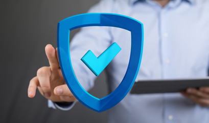 security data code digital in hand