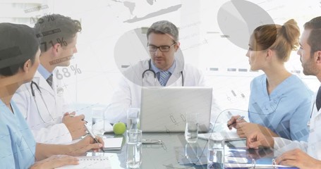 Poster - Doctors on a meeting 4k