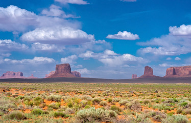 Wall Mural - monument valley. navajo tribal park, usa.