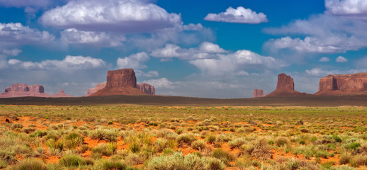Wall Mural - monument valley. navajo tribal park, usa.