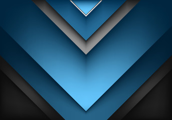 Poster - abstract background with triangles