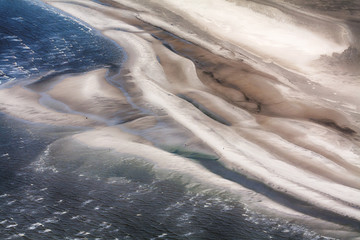 Westerhever, Luftbild vom Schleswig-Holsteinischen Nationalpark Wattenmeer