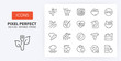 © Artco - healthy food line icons 256 x 256