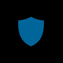 Poster - shield and check mark icon symbols vector logo template