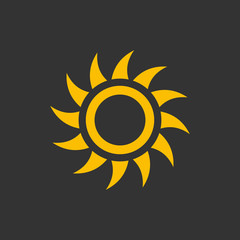 Poster - Sun symbols, Sun icon vector 