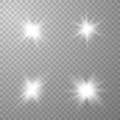 © YULIIA - Set of  glowing lights effects