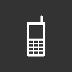 Poster - phone sign icon Vector