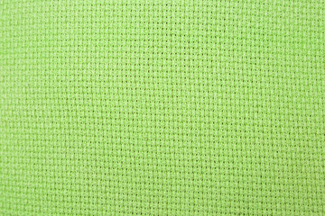abstract closeup green fabric texture background