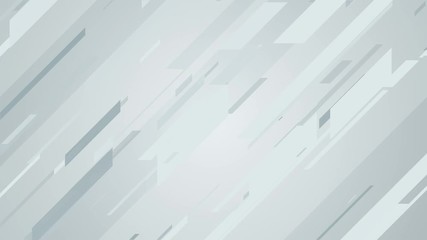 Wall Mural - animation of abstract diagonal lines that seem like edges of a silver glacier. The white and gray diagonal theme will make a great background for your corporate videos, presentations, advertisements