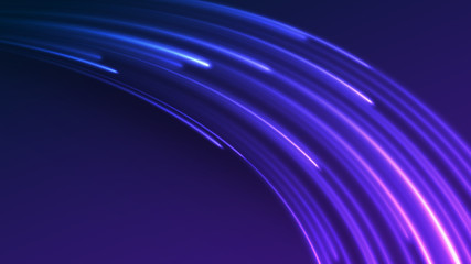 Wall Mural - gradient abstract blue and violet shine energy