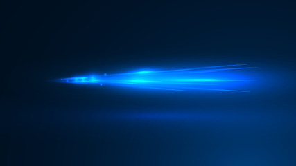 Wall Mural - gradient abstract blue shine energy