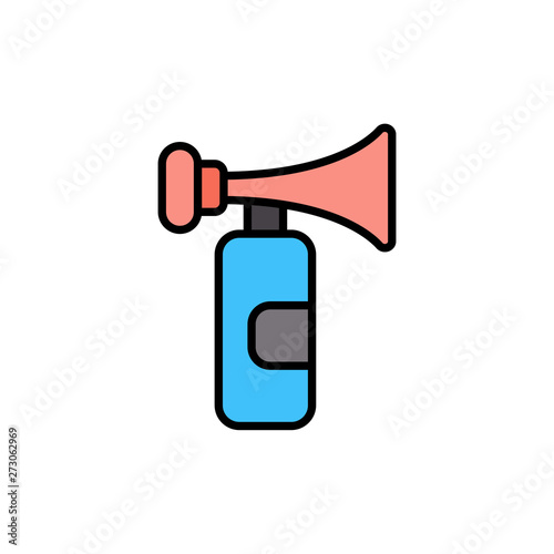 Fotografía Air horn vector icon sign symbol