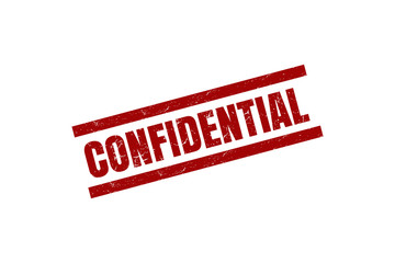 Poster - confidential grunge rubber stamp on white background vector illustration