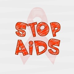 Poster - Poster or banner design for World Aids Day.