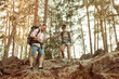 © Viacheslav Yakobchuk - Nice pleasant young couple going down together
