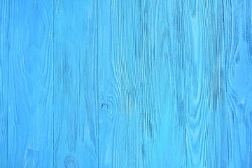  Bright blue textured wood background. Empty wooden backdrop with rough surface. Blank wooden backdrop with grungy natural wood plank. Wooden table with a beautiful structure painted in blue