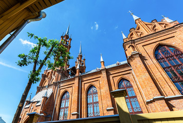 Canvas Print - Roman-Catholic church in Samara, Russia