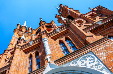 Wall Mural - Roman-Catholic church in Samara, Russia