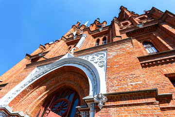 Poster - Roman-Catholic church in Samara, Russia