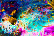 © Cavan Images - Abstract marbling art patterns  as colorful background