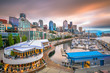 © SeanPavonePhoto - Seattle, Washington, USA Pier and Skyline