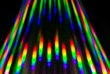 Fototapeta Tęcza - Futuristic Science Fiction Rainbow Holographic Background Compact Disc
