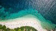© AmazingAerialAgency - Aerial view of a beach on Agios Ioannis, Greece.