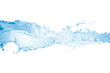 © CK - water splash isolated on white background, water splash