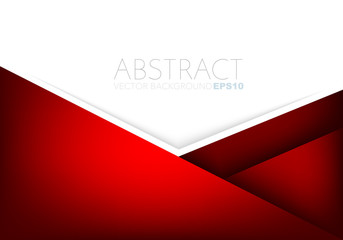Poster - Red red background with hearts