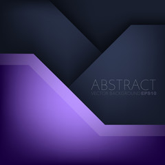 Poster - Purple abstract background with copy space for your text