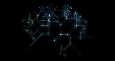 Global Network Connection and Integrated System art